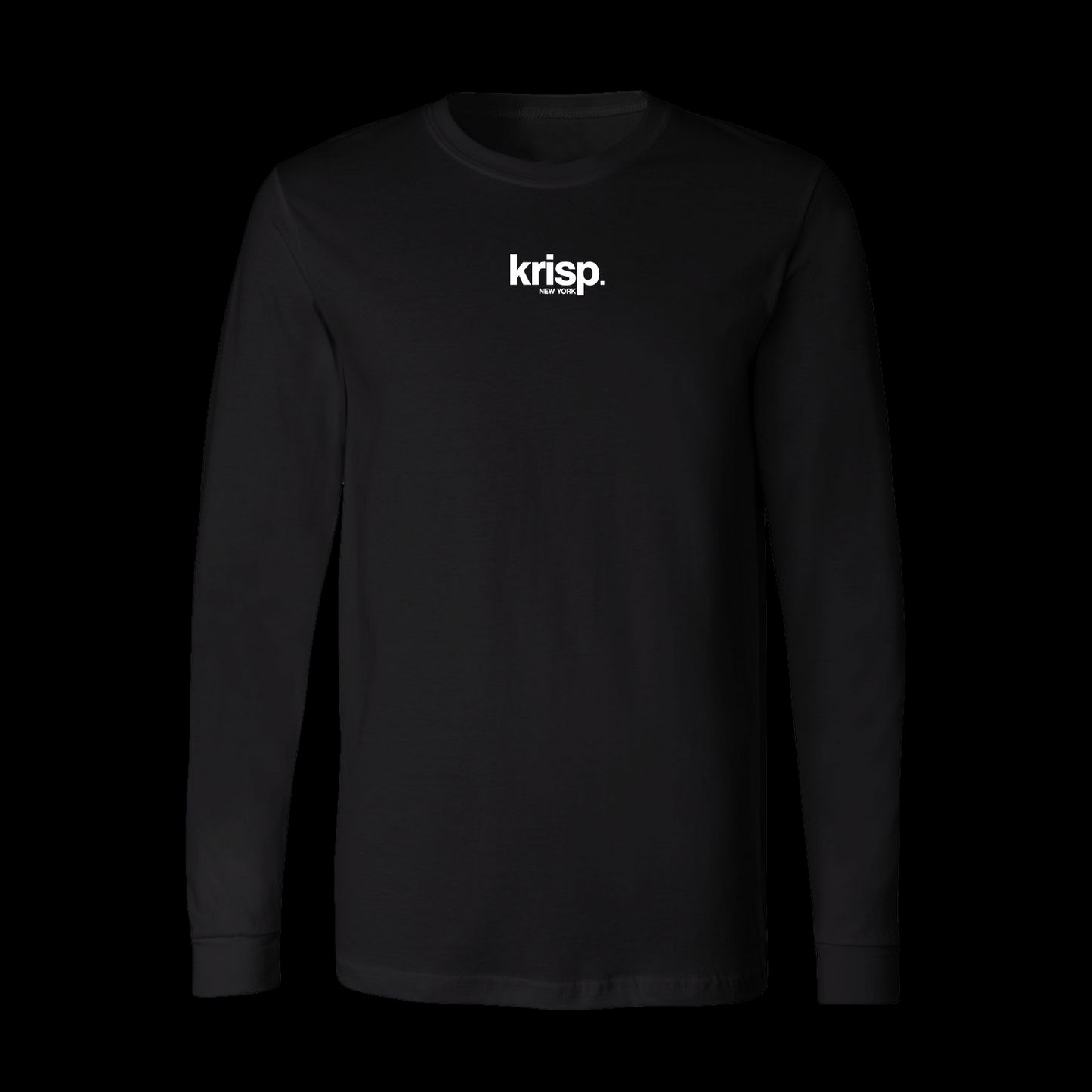 black long sleeve tee | krisp. New York